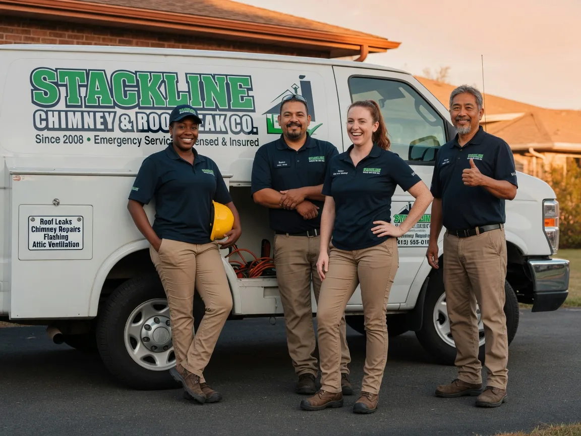 Chimney flashing repair company in Westerville, OH
